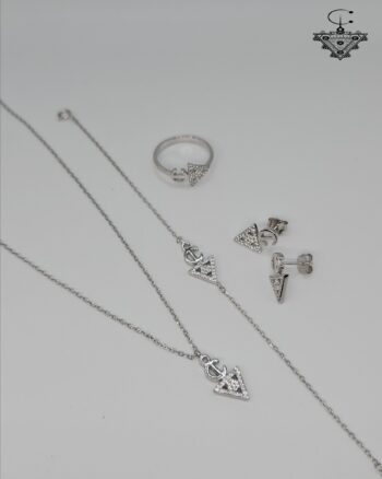 Silver jewelry set Tazerzit