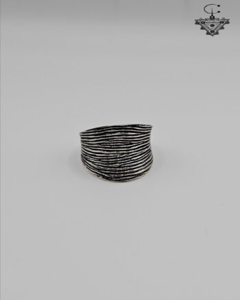 Handmade traditional silver ring