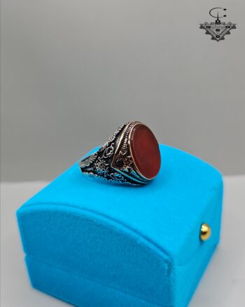 Men’s silver ring handcrafted from Silver 925